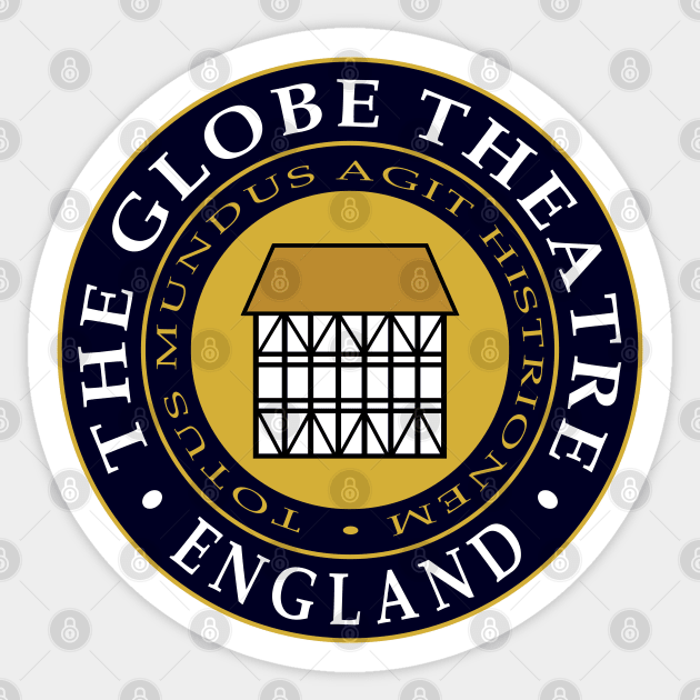 The Globe Theatre Sticker by Lyvershop